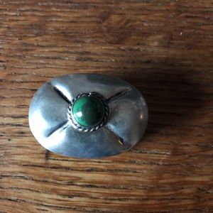 Small sterling silver jewel box.